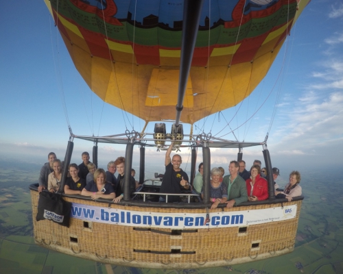 Heteluchtballonvaart van Exel naar Neede